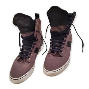 Creative Recreation high top Sneakers men's size 10 color grey/black